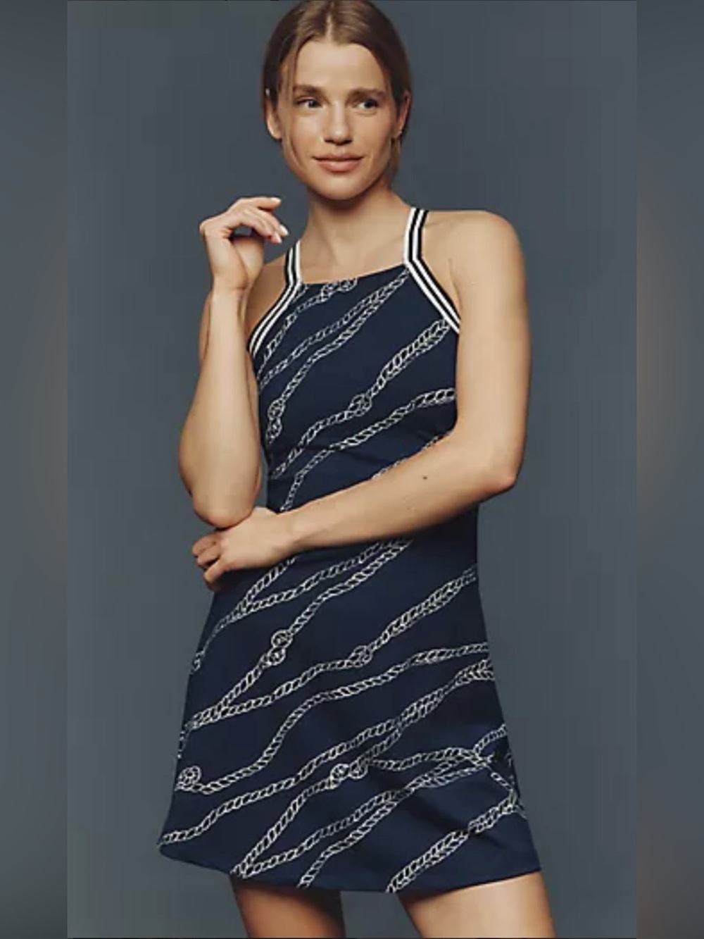 NWT Anthropologie DAILY PRACTICE Court Mini Dress Size M